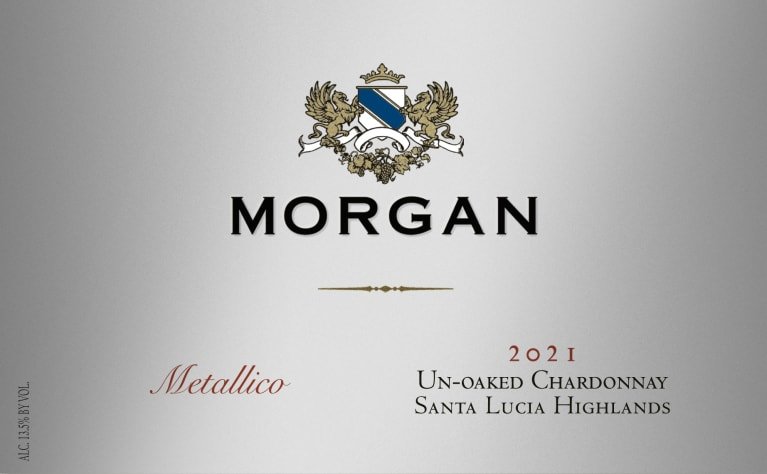 Morgan Metallico Unoaked Chardonnay 2021 | 91 Points