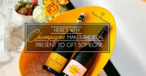 Here's Why Champagne Makes The Ideal Present To Gift Someone
