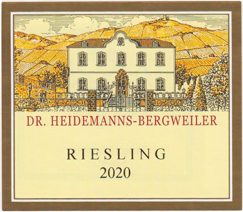 Dr. Heidemanns-Bergweiler 2020 Riesling (Mosel)