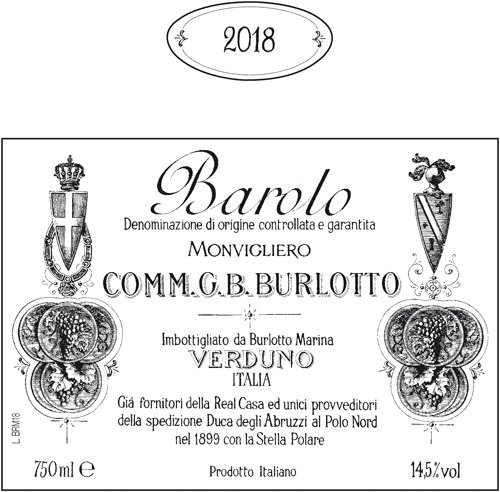 #2 Comm. G. B. Burlotto 2018 Monvigliero | 98 Points; $110