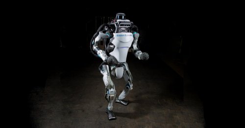 Watch Boston Dynamics' Humanoid Robot Do Parkour