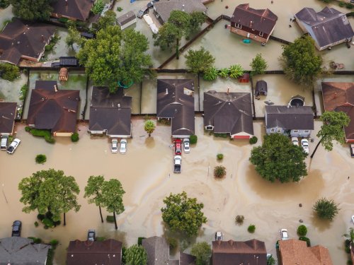 Above Devastated Houston, Armies of Drones Prove Their Worth