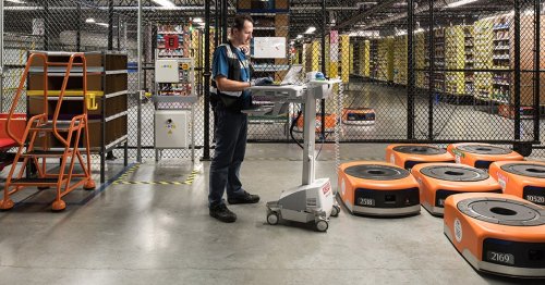 Amazon Reveals the Robots at the Heart of Its Epic Cyber Monday Operation