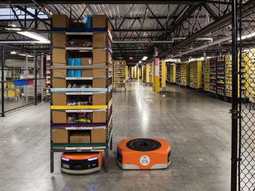 Amazon Reveals the Robots at the Heart of Its Epic Cyber Monday Operation