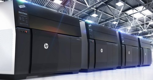 HP's 3-D Printers Build Items Not of Plastic but of Steel