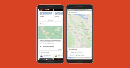 Google Expands Its Fire-Tracking Tools—and Just in Time