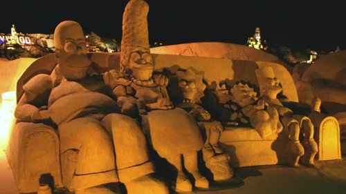 54 castelli e sculture di sabbia