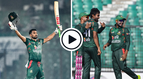 Watch Highlights: Shanto Century Guides Bangladesh To Win After Early Collapse In First ODI | BAN Vs SL 2024