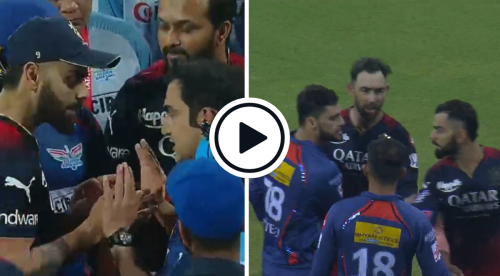 Watch: Virat Kohli Gets Into Heated Argument With Gautam Gambhir ...