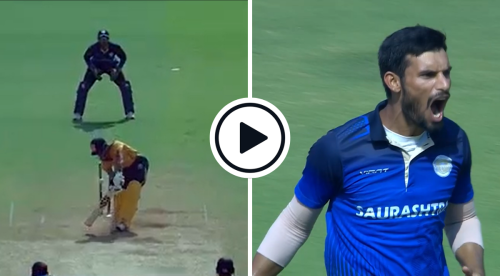 Watch: 33-Year-Old All-Rounder Nails Three Yorkers To Claim Penultimate-Over Hat-Trick In Vijay Hazare Trophy Final