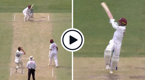 Watch: Tagenarine Chanderpaul Gets Hit In The Box, Uppercuts For Four, Hooks Pat Cummins For Six In Eventful Maiden Test Innings