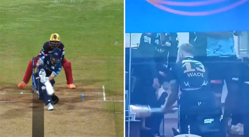 Matthew Wade Throws Helmet, Smashes Bat In Dressing Room After Controversial UltraEdge LBW Decision