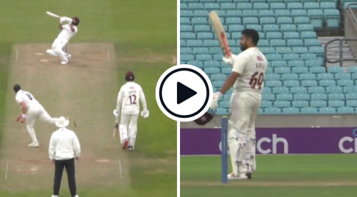 Watch: Karun Nair Ramps Bouncer Audaciously Over Keeper's Head To Bring Up Maiden County Championship Hundred