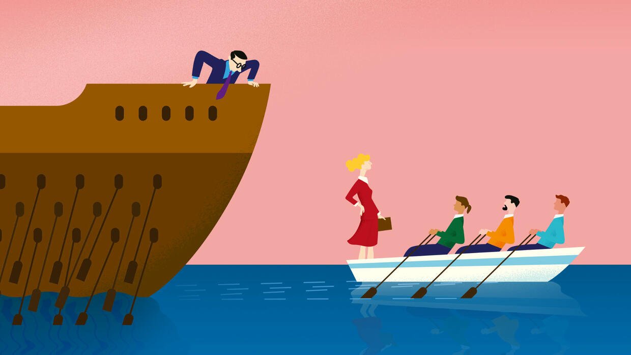Viel Druck, kaum Anerkennung – das Dilemma der Mittelmanager