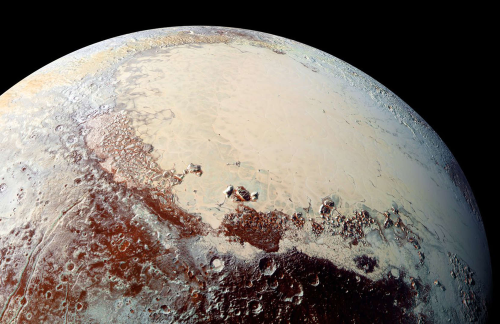 Supervolcano leads to hidden ocean beneath the surface of Pluto