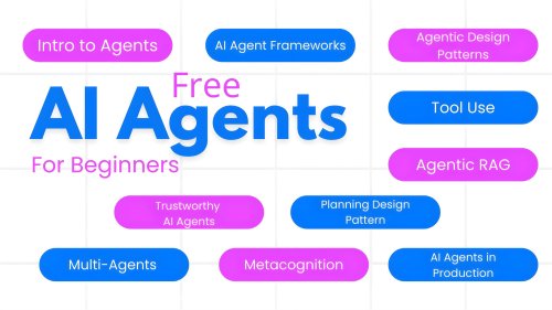 10 Free Beginner Level Courses to Start Building AI Agents