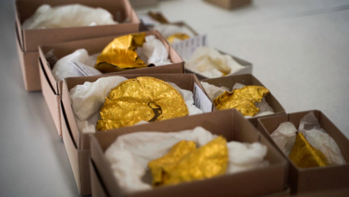 Rookie treasure hunter digs up huge trove of 1,500-year-old pre-Viking gold