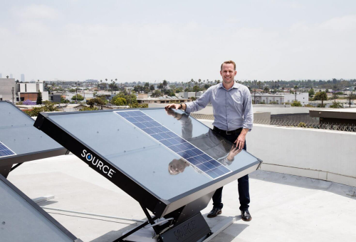 Solar hydropanel pulls 10 liters of clean drinking water out of the air per day