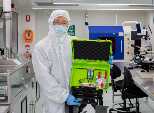Researchers develop mini radar to scan the moon for water and habitable tunnels