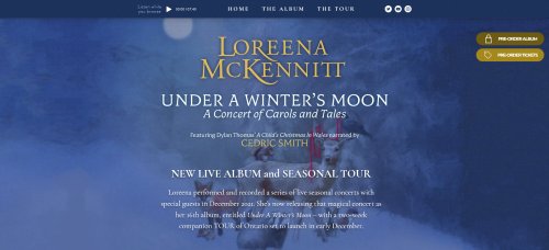 Loreena McKennitt - Under A Winter's Moon
