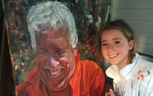 Teen art prodigy's art is in high demand -- she learned to paint during lockdown
