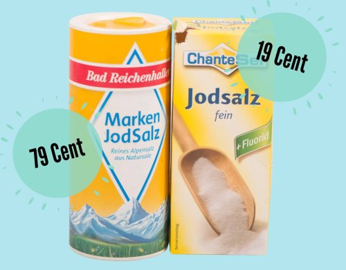 19 Cent vs. 79 Cent: Unterschied zwischen billigem und teurem Salz