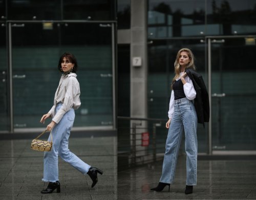 Puddle-Jeans: So solltest du den Trend nicht kombinieren