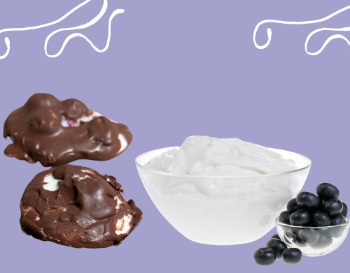 Blueberry Yogurt Clusters mit nur 3 Zutaten sind ein TikTok-Hit