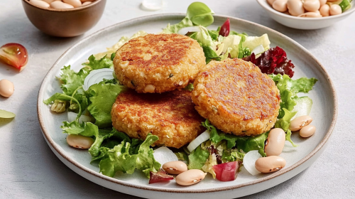Saftige Bohnen-Frikadellen: Genieße schnelle Buletten ohne Fleisch