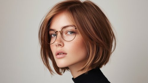 Bob Frisur und Brille kombinieren: Darauf solltest du achten
