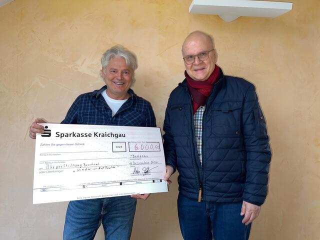 Großzügige Spende für Handwerksprojekte der Bürgerstiftung