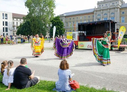 "Fest-Citymobil" ist wieder in der Karlsruher Innenstadt unterwegs