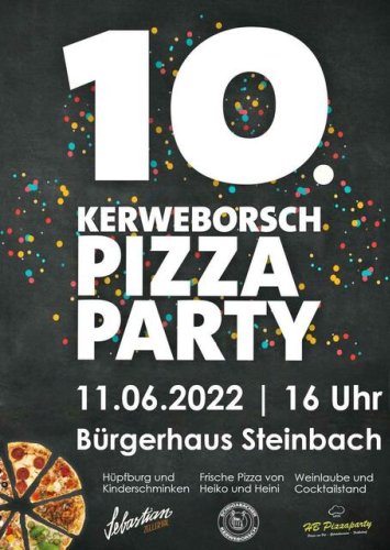 10. Kerweborsch Pizzaparty