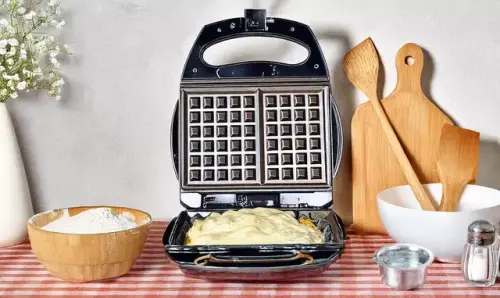 Reinigungswaffel selbst herstellen: Der geniale Trick für saubere Waffeleisen