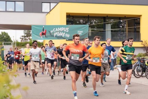 Erster „CampusRun“ lockt über 200 Läuferinnen und Läufer