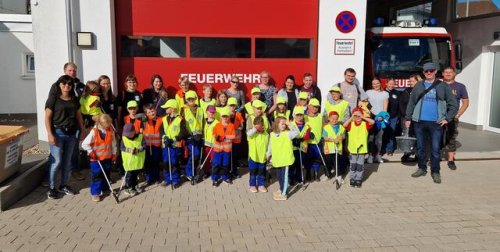 Dreck-Weg-Tag 2023 der Jugendfeuerwehr Münchweiler
