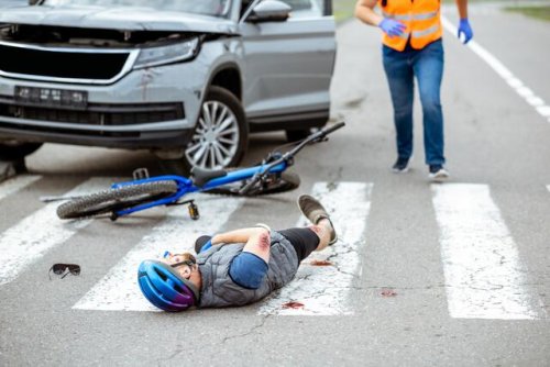Verkehrsunfall mit verletztem Radfahrer