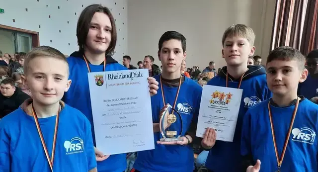 Realschule Plus am Reichwald wird Landesschulschachmeister