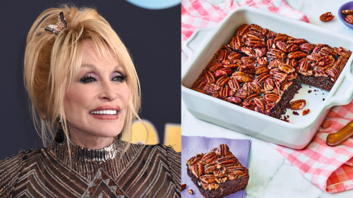 Dolly Parton’s Pecan Pie Brownies Recipe Proves There’s Never Too Much of a Good Thing