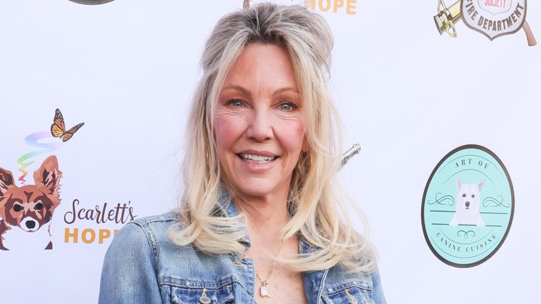 Heather Locklear's Navy Mother-Of-The-Bride Look Is Perfect For Older Women To Copy