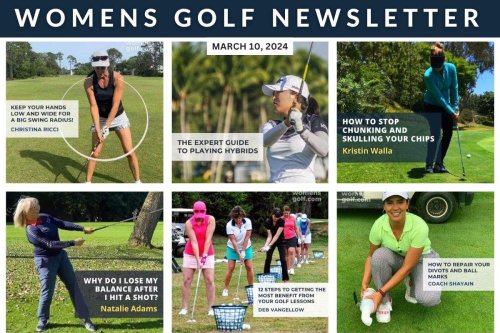 Expert Guide to Playing Your Hybrids – Women’s Golf Lessons Newsletter