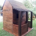 Kids Garden Playhouse Made with Pallet Wood | Wood Pallet Furniture