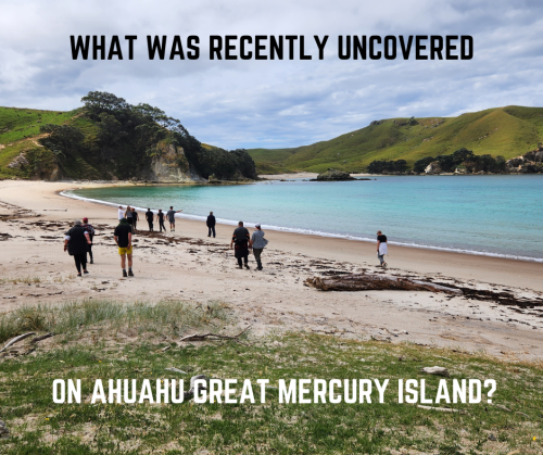 What was recently uncovered on Ahuahu Great Mercury Island?