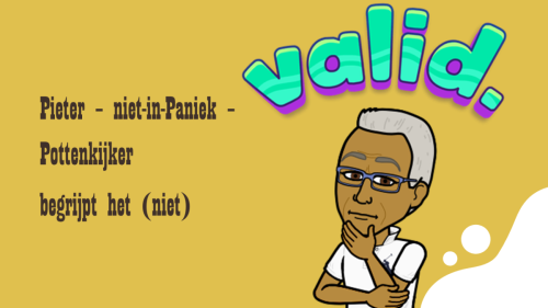 Pieter – niet in paniek – 21