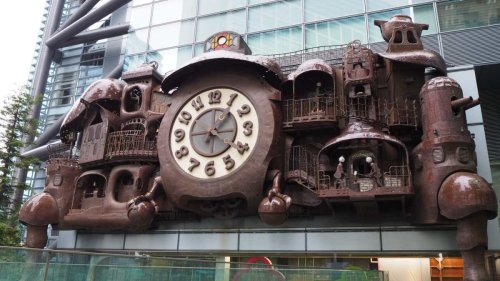 Thursday Travel : Ghibli Clock , Tokyo, Japan. Traveling tips.