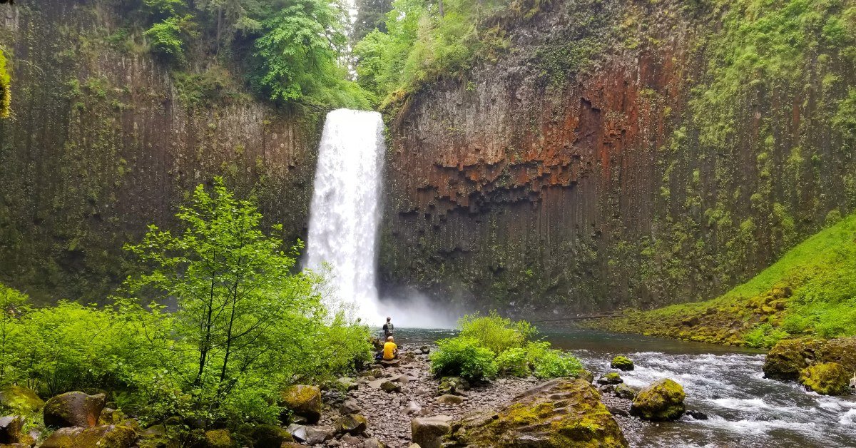 Hike to Abiqua Falls in Oregon
