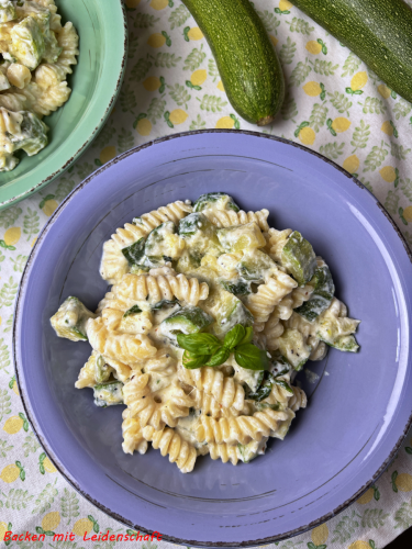 Zucchini-Ricotta-Pasta…sommerlich und lecker