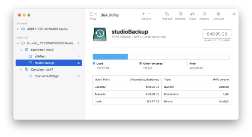 How to make more use of your backup disk