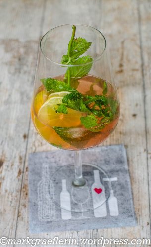 Feierabend-Cocktail: Rosé Tonic