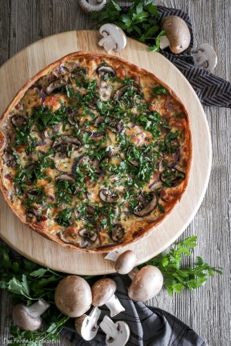 Champignon Quiche